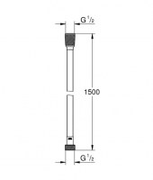 FLEXO DUCHA SILVERFLEX LONGLIFE GROHE